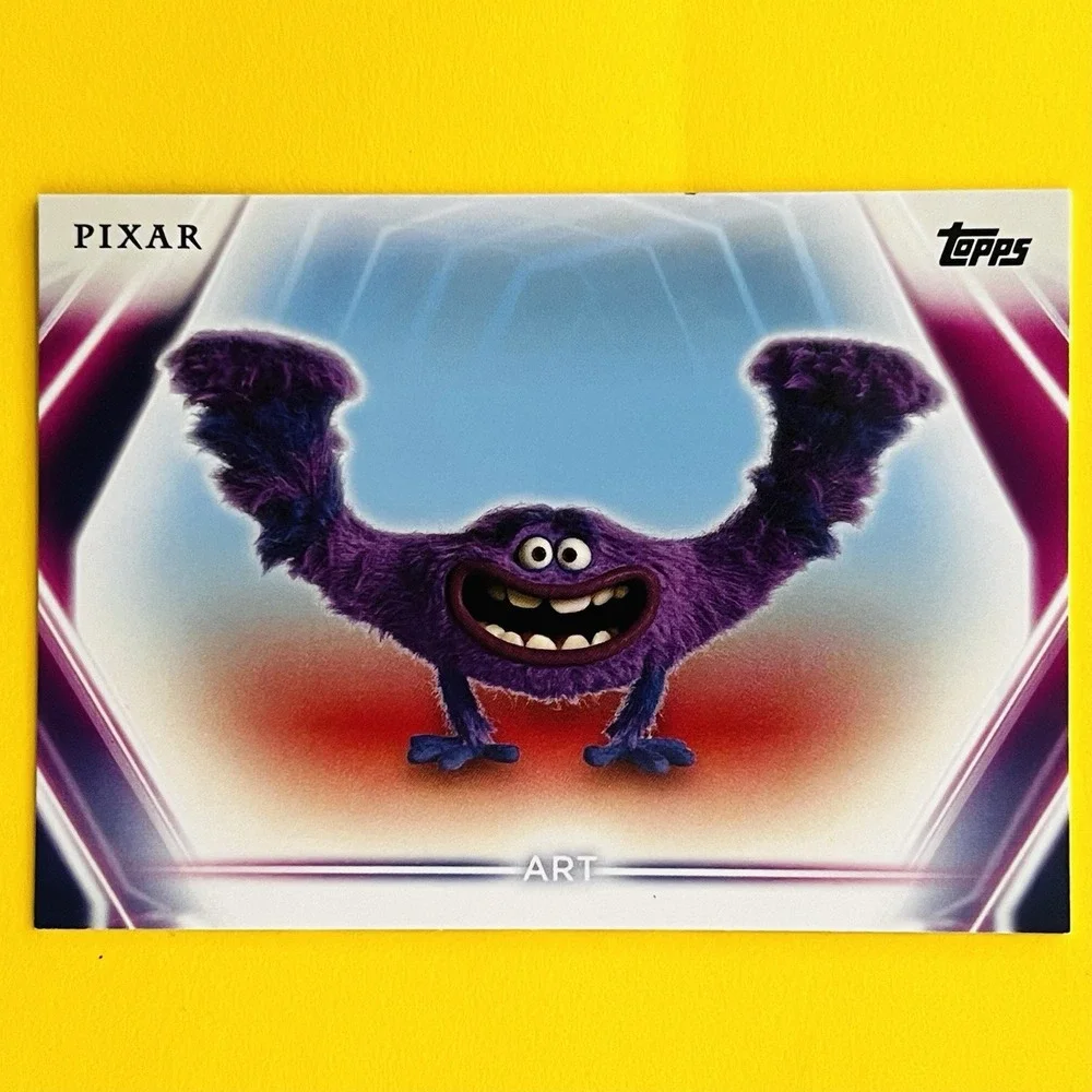 2026 Topps Disney Neon Pixar Art #121 Base Card